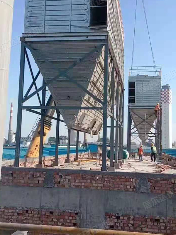 锅炉布袋除尘器现场